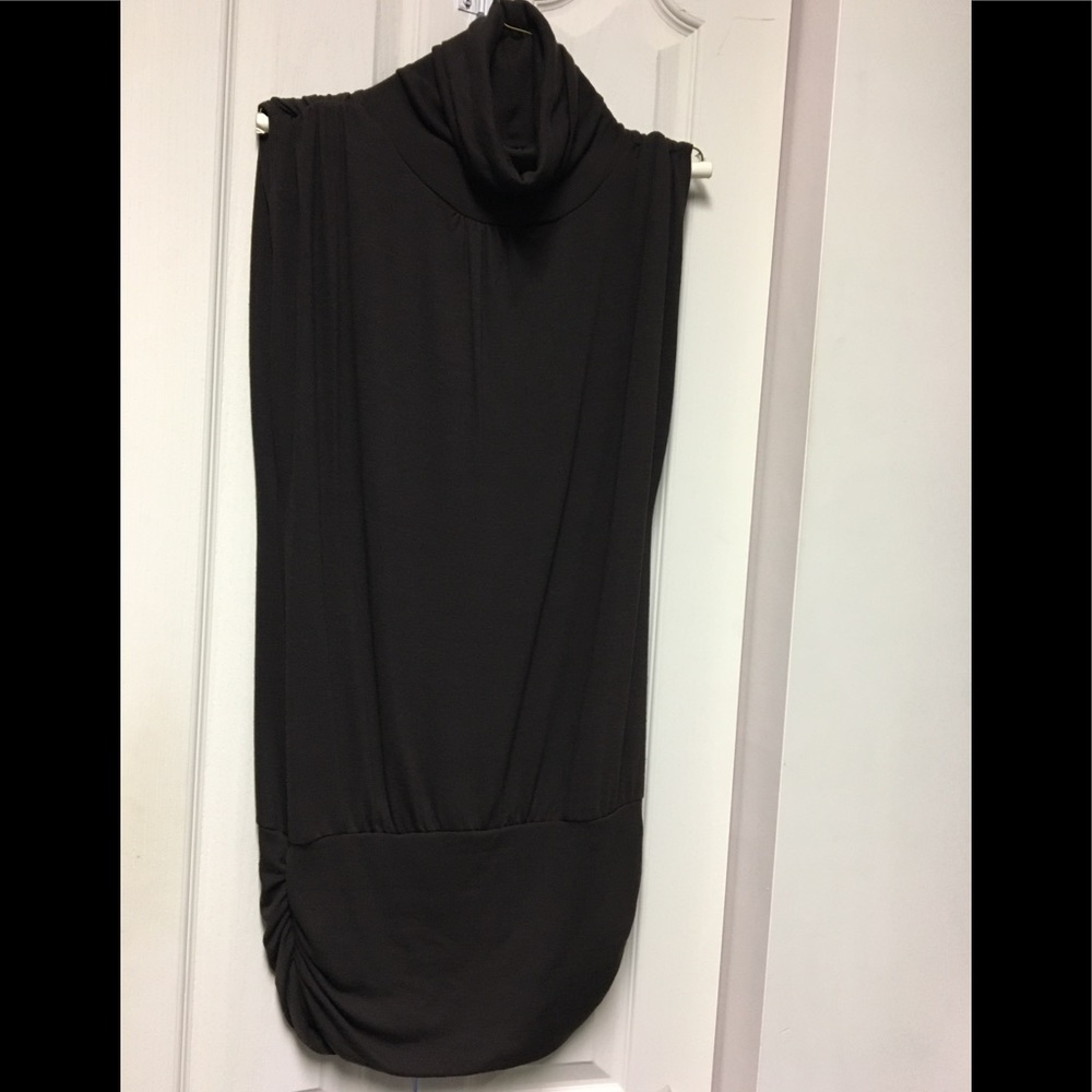 Fun Turtle Neck Mini Dress